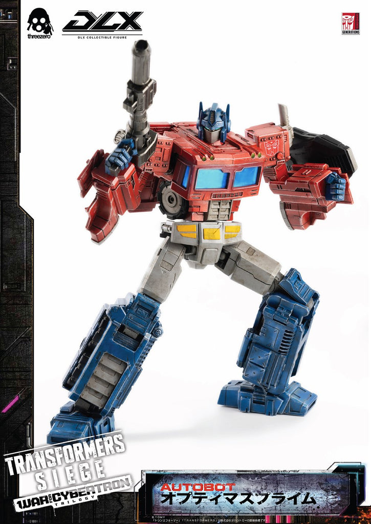 threezero Transformers: War For Cybertron Trilogy: Siege DLX Optimus Prime
