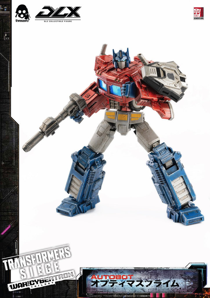 threezero Transformers: War For Cybertron Trilogy: Siege DLX Optimus Prime