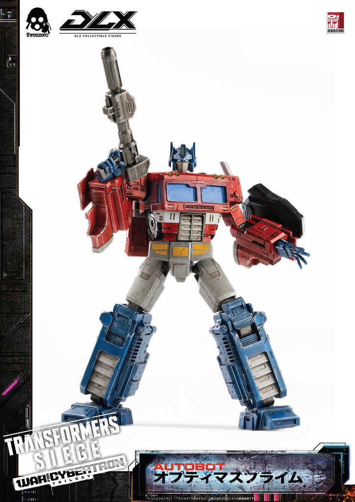 threezero Transformers: War For Cybertron Trilogy: Siege DLX Optimus Prime