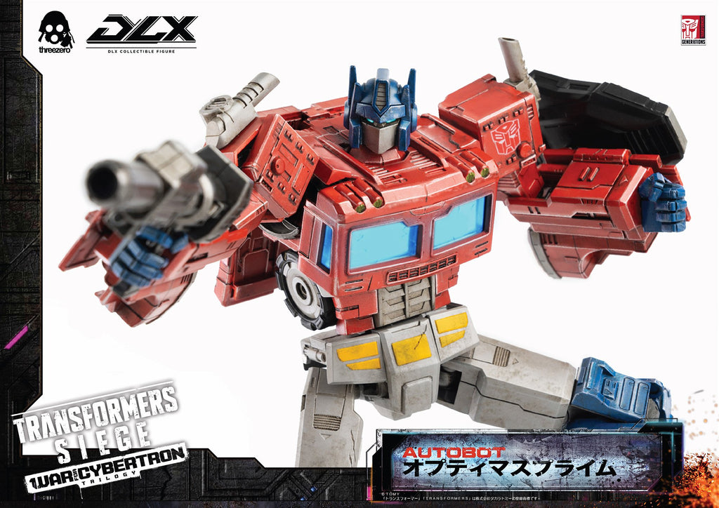 threezero Transformers: War For Cybertron Trilogy: Siege DLX Optimus Prime
