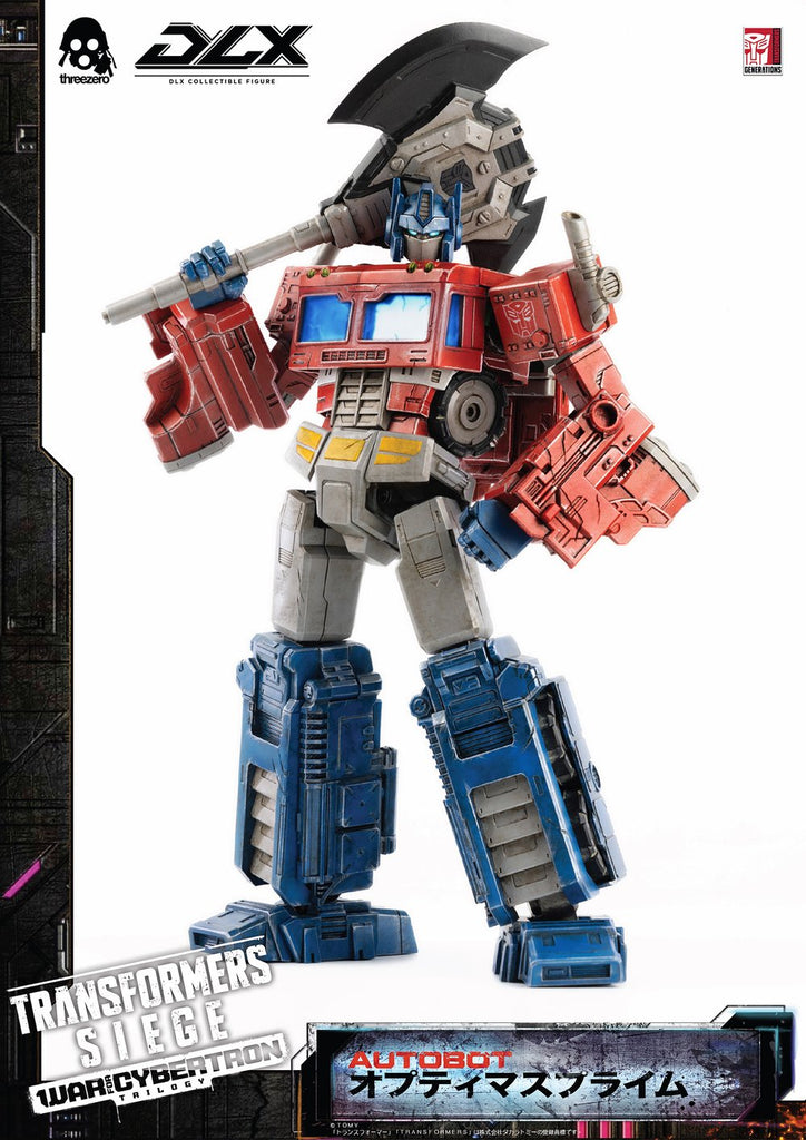 threezero Transformers: War For Cybertron Trilogy: Siege DLX Optimus Prime
