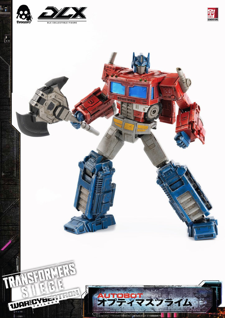 threezero Transformers: War For Cybertron Trilogy: Siege DLX Optimus Prime