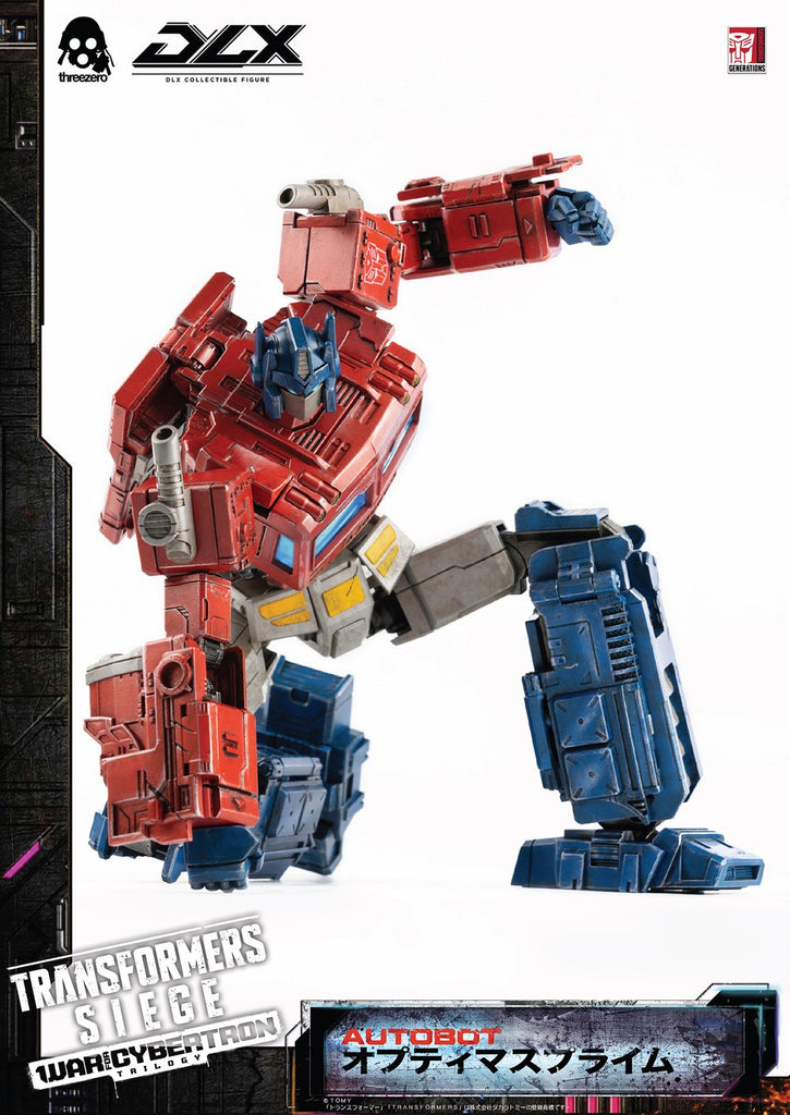 threezero Transformers: War For Cybertron Trilogy: Siege DLX Optimus Prime