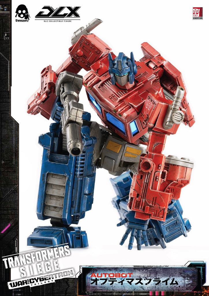 threezero Transformers: War For Cybertron Trilogy: Siege DLX Optimus Prime