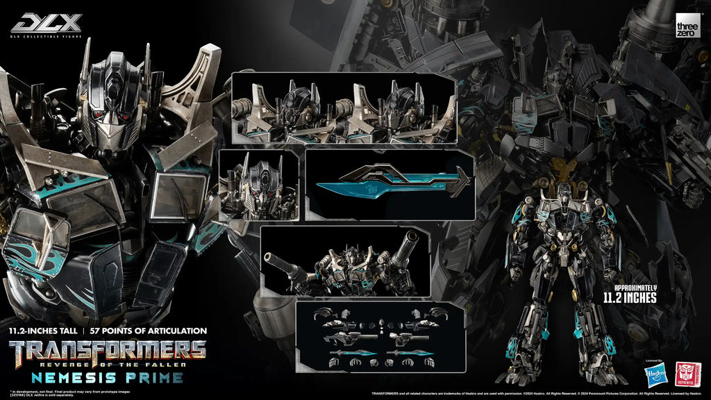 threezero Transformers: Revenge of the Fallen DLX Nemesis Prime Japan version