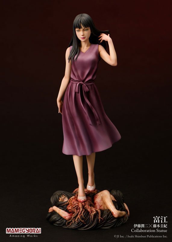 Junji Ito × Yoshiki Fujimoto 「Tomie」collaboration statue Japan version