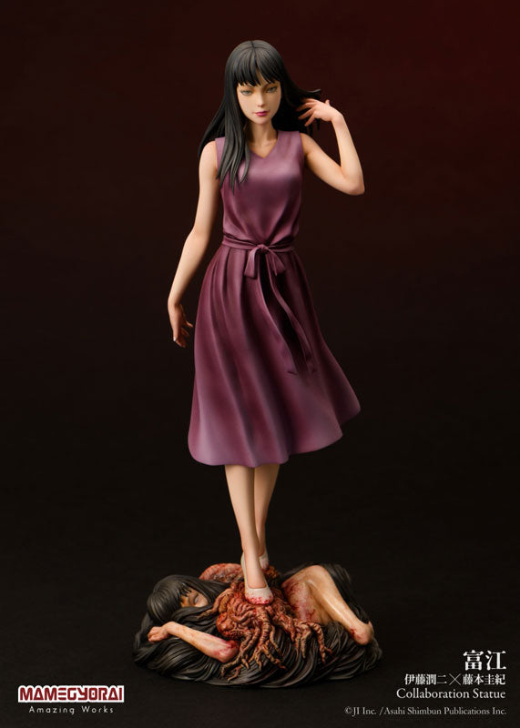 Junji Ito × Yoshiki Fujimoto 「Tomie」collaboration statue Japan version