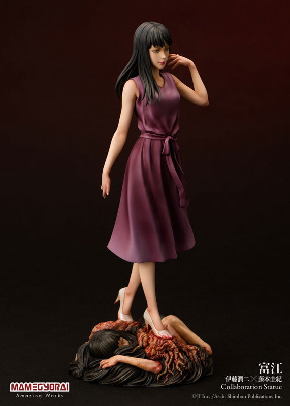 Junji Ito × Yoshiki Fujimoto 「Tomie」collaboration statue Japan version