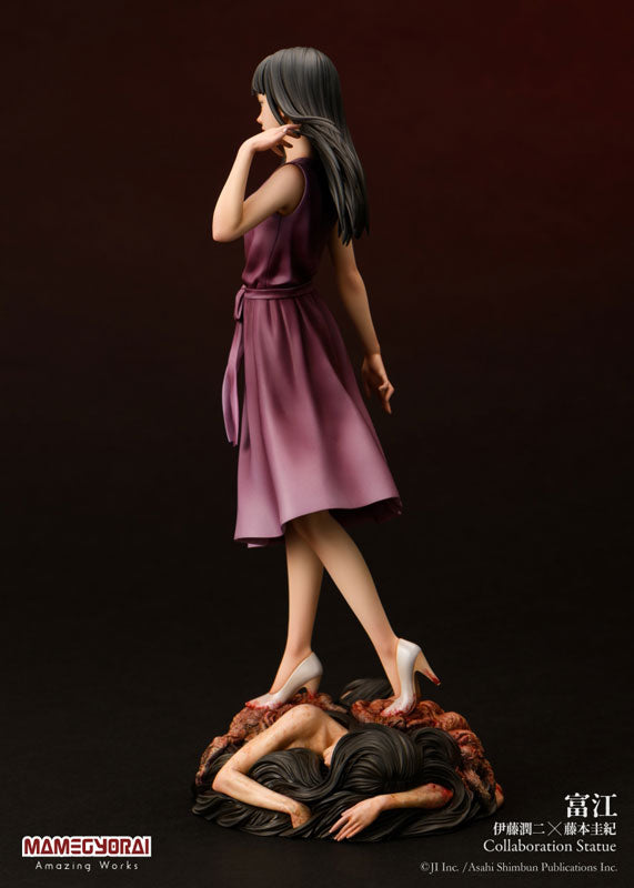 Junji Ito × Yoshiki Fujimoto 「Tomie」collaboration statue Japan version