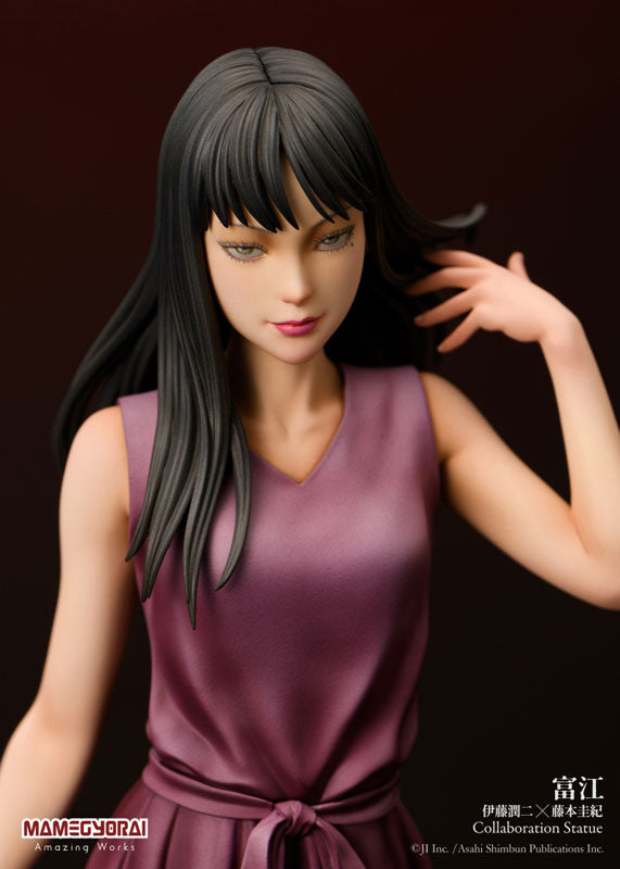 Junji Ito × Yoshiki Fujimoto 「Tomie」collaboration statue Japan version