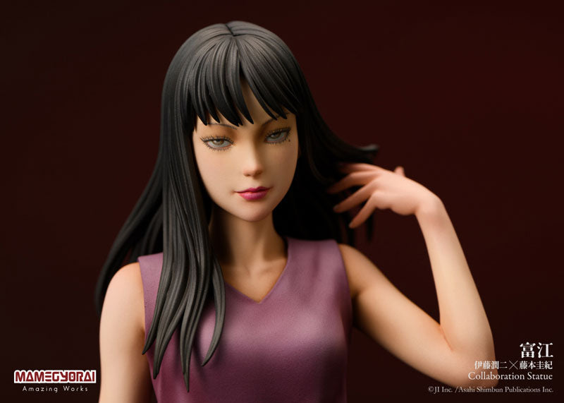 Junji Ito × Yoshiki Fujimoto 「Tomie」collaboration statue Japan version