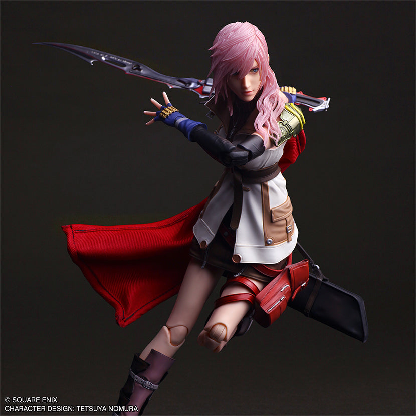 FINAL FANTASY XIII PLAY ARTS SHIN Lightning Japan version