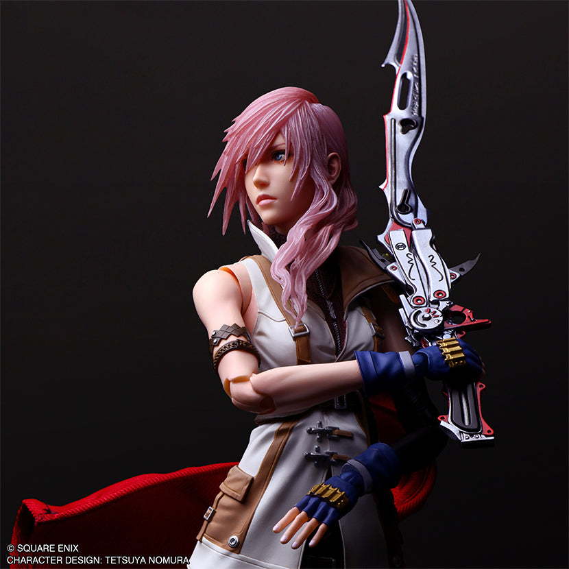 FINAL FANTASY XIII PLAY ARTS SHIN Lightning Japan version