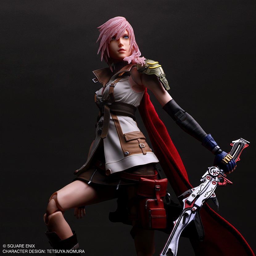 FINAL FANTASY XIII PLAY ARTS SHIN Lightning Japan version