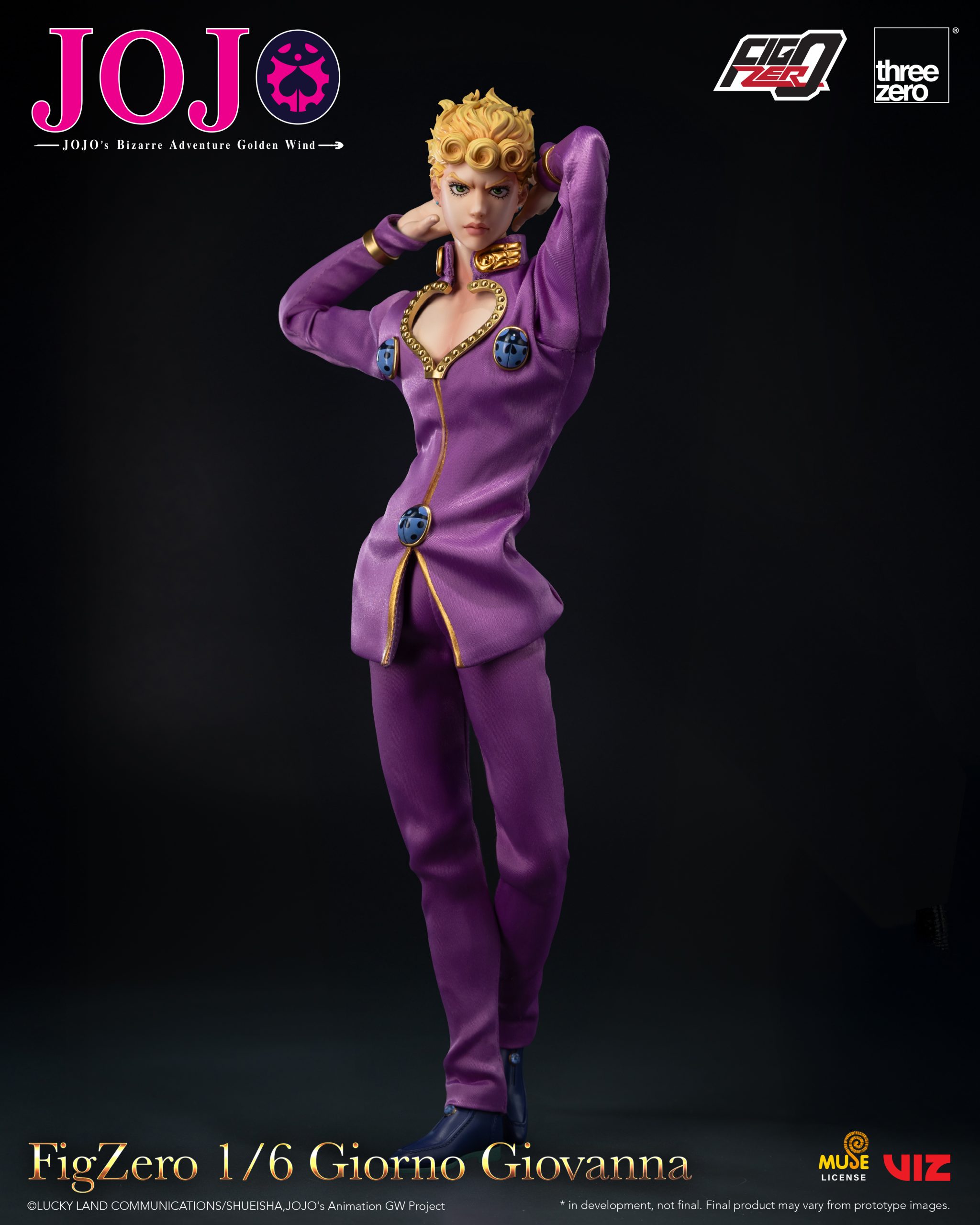 JoJo's Bizarre Adventure: Golden Wind FigZero 1/6 Giorno Giovanna