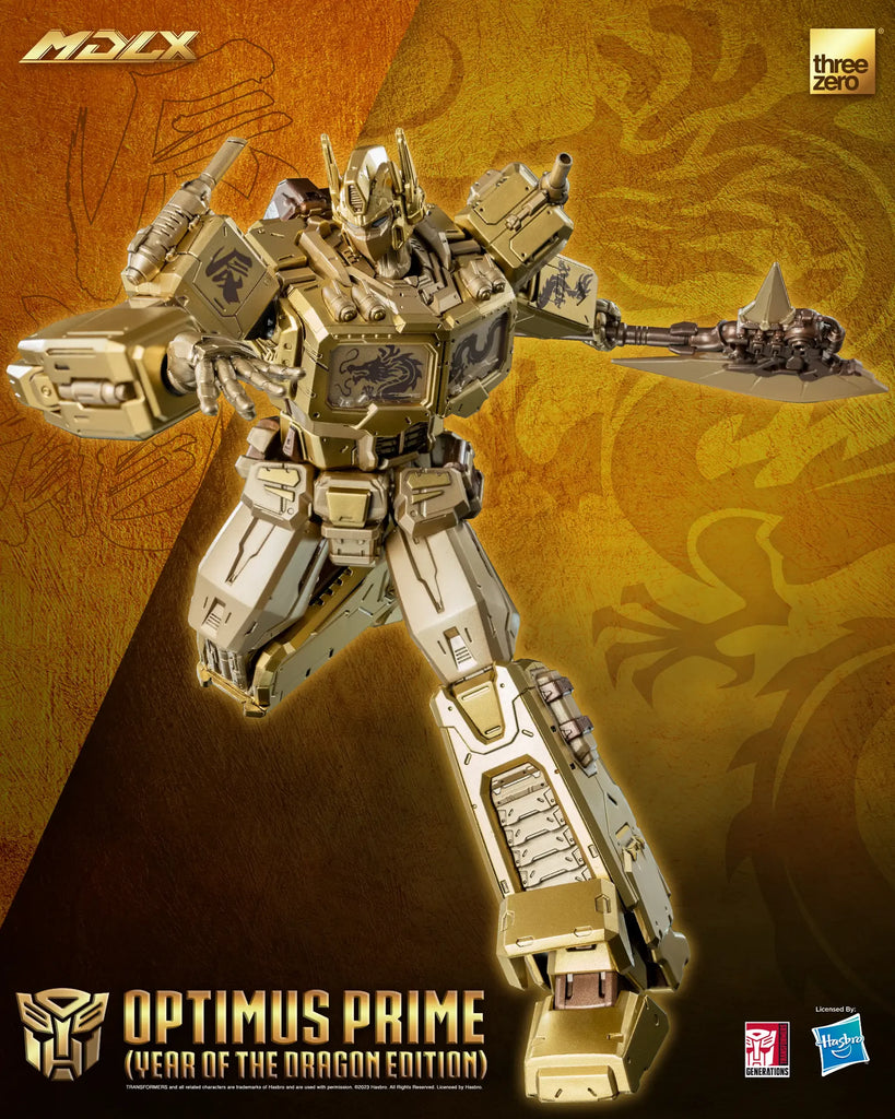 threezero MDLX Transformers Optimus Prime (Year of the Dragon Edition)