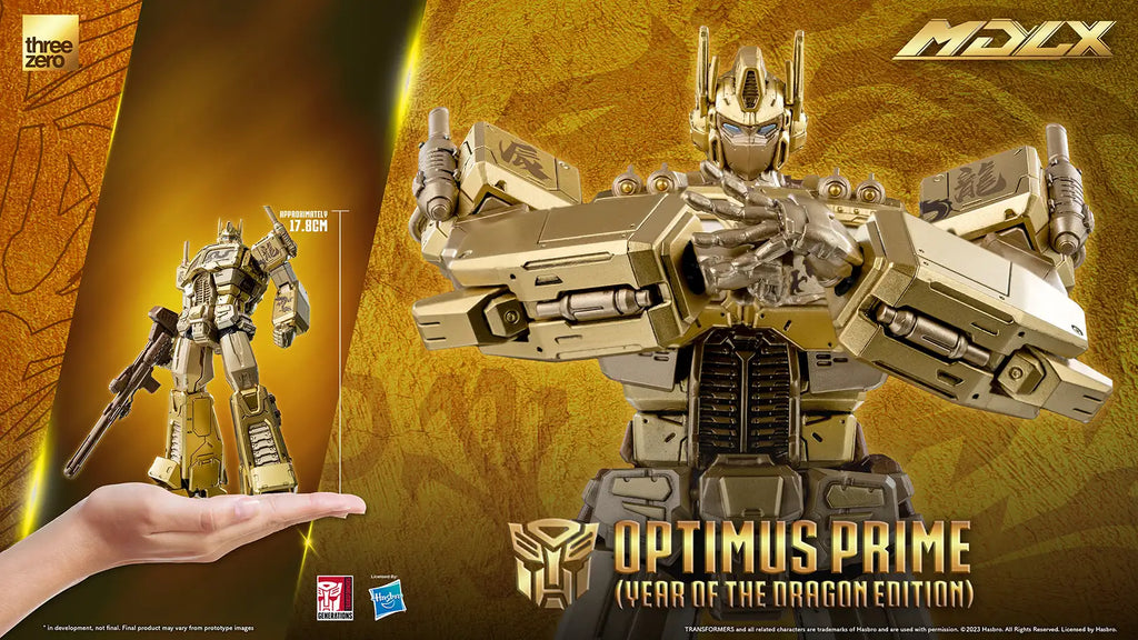 threezero MDLX Transformers Optimus Prime (Year of the Dragon Edition)