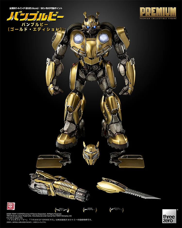 threezero Premium BumbleBee (Gold Edition) Japan version