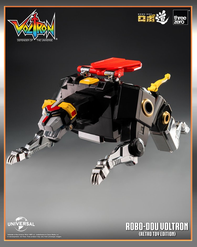 Voltron: Defender of the Universe ROBO-DOU Voltron (Retro Toy Edition)