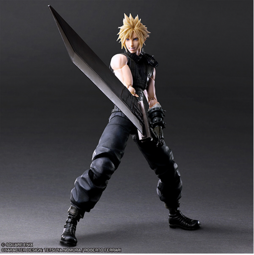 FINAL FANTASY Ⅶ Rebirth PLAY ARTS KAI Cloud Strife Japan version