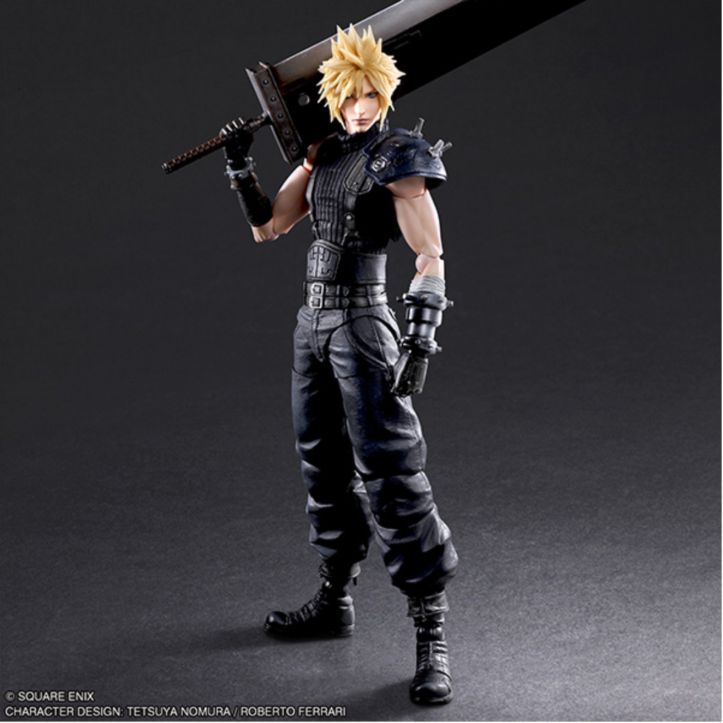 FINAL FANTASY Ⅶ Rebirth PLAY ARTS KAI Cloud Strife Japan version