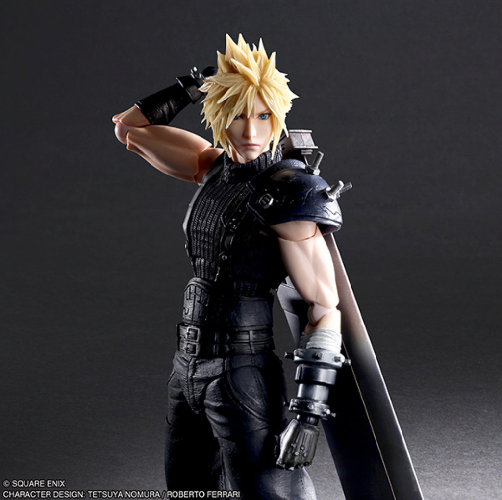 FINAL FANTASY Ⅶ Rebirth PLAY ARTS KAI Cloud Strife Japan version