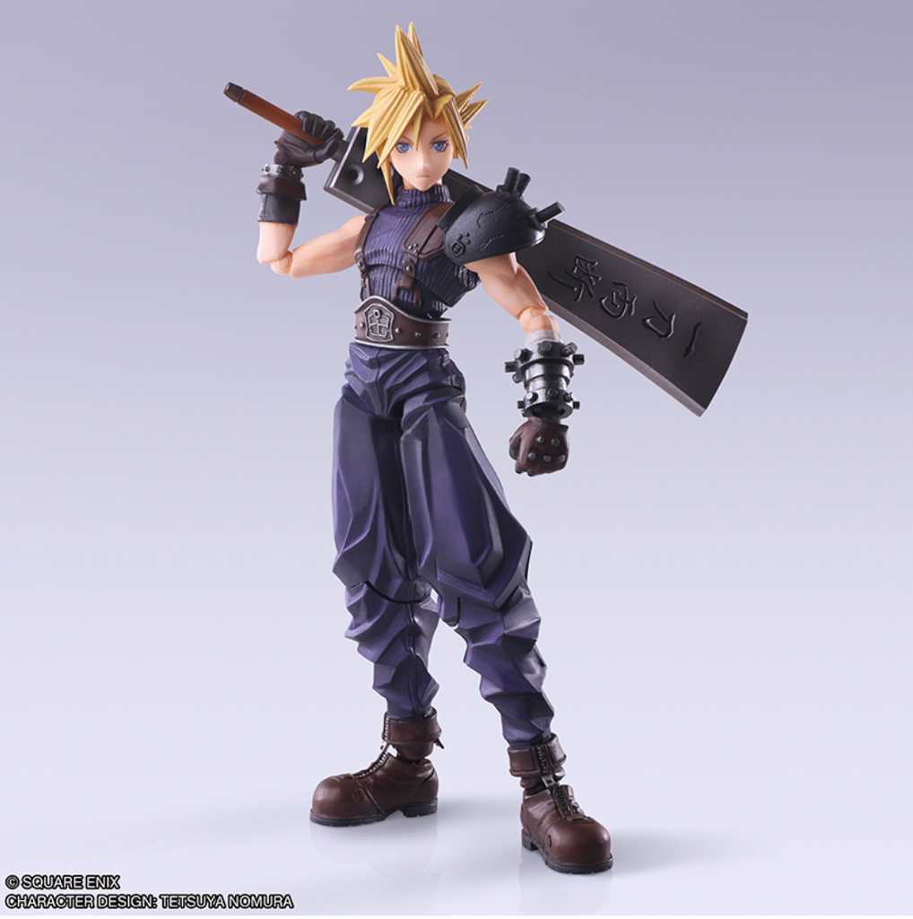 FINAL FANTASY Ⅶ BRING ARTS Cloud Strife Hard Breaker Ver. Japan version