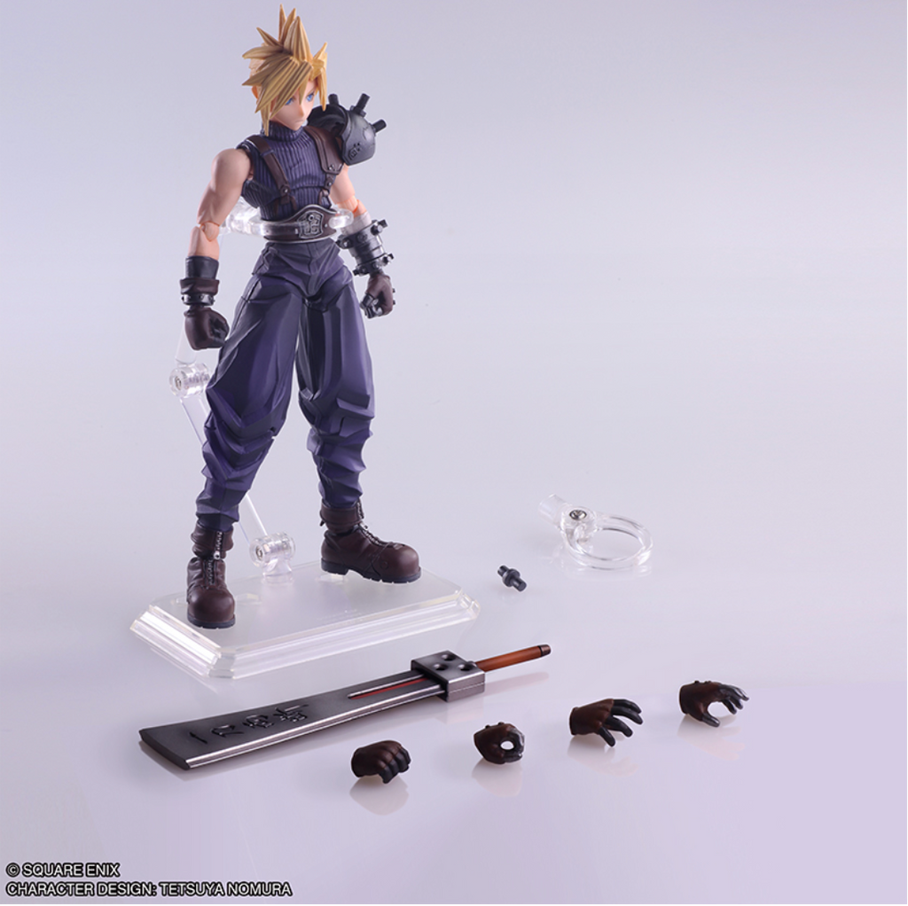 FINAL FANTASY Ⅶ BRING ARTS Cloud Strife Hard Breaker Ver. Japan version