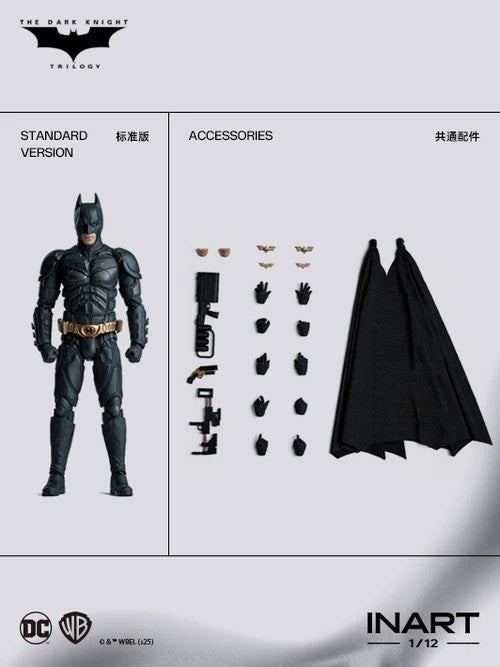 INART The Dark Knight Rises: Batman 1/12 Scale Figure - Standard
