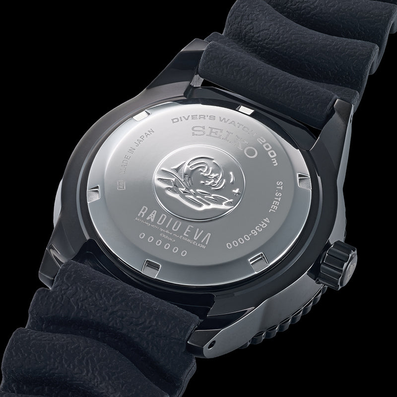 SEIKO/EVA-01 MODEL RADIO EVA 'THE 30' C038 EVA-01 DIVER'S WATCH