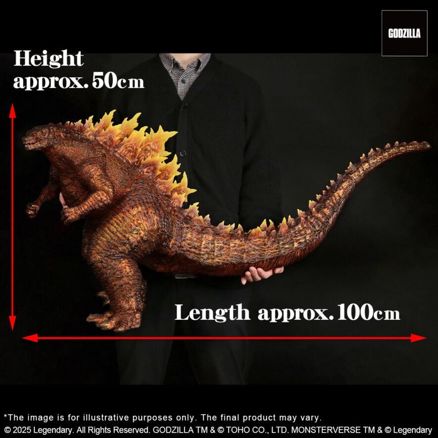 Gigantic Series Burning Godzilla (2019) Clear Ver. Japan version