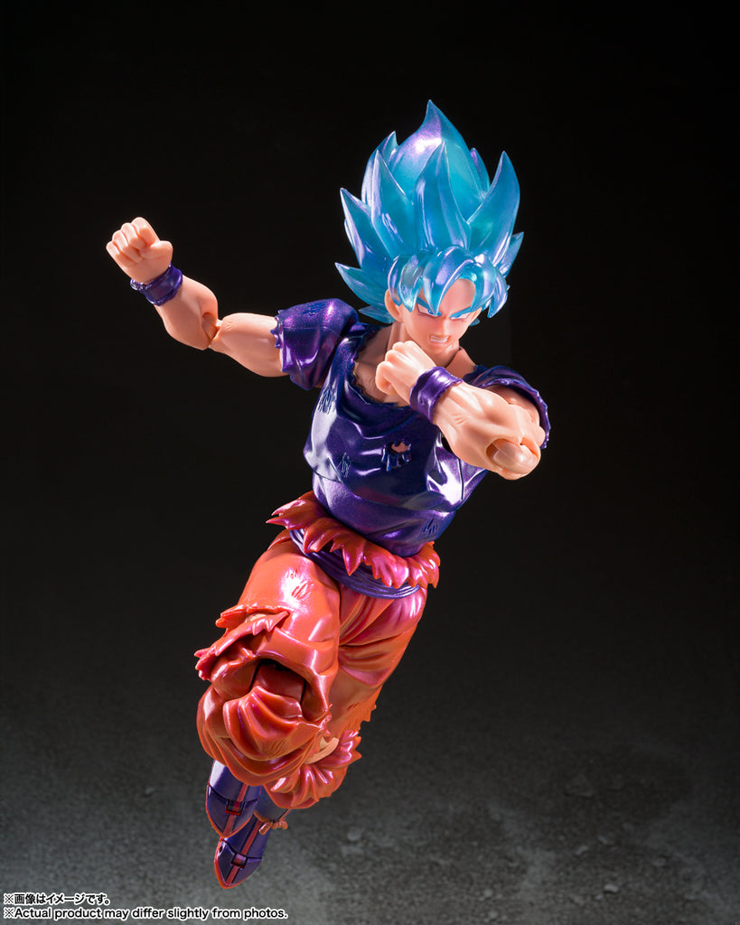 Bandai S.H.Figuarts Super Saiyan God Son Goku kaio ken Japan version