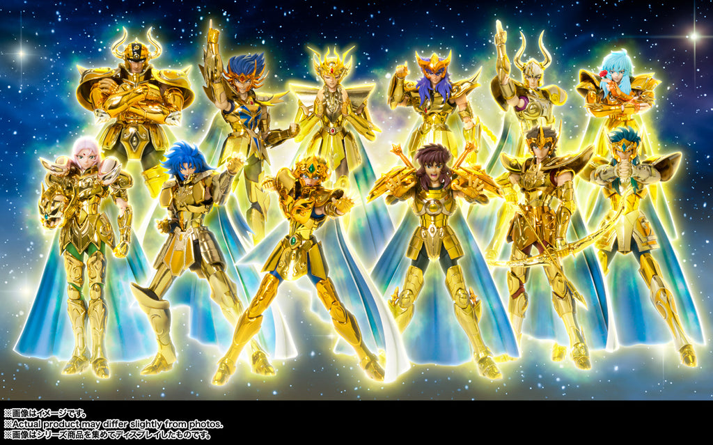 Bandai Saint Cloth Myth EX 12 Gold Saints revival version set Japan version