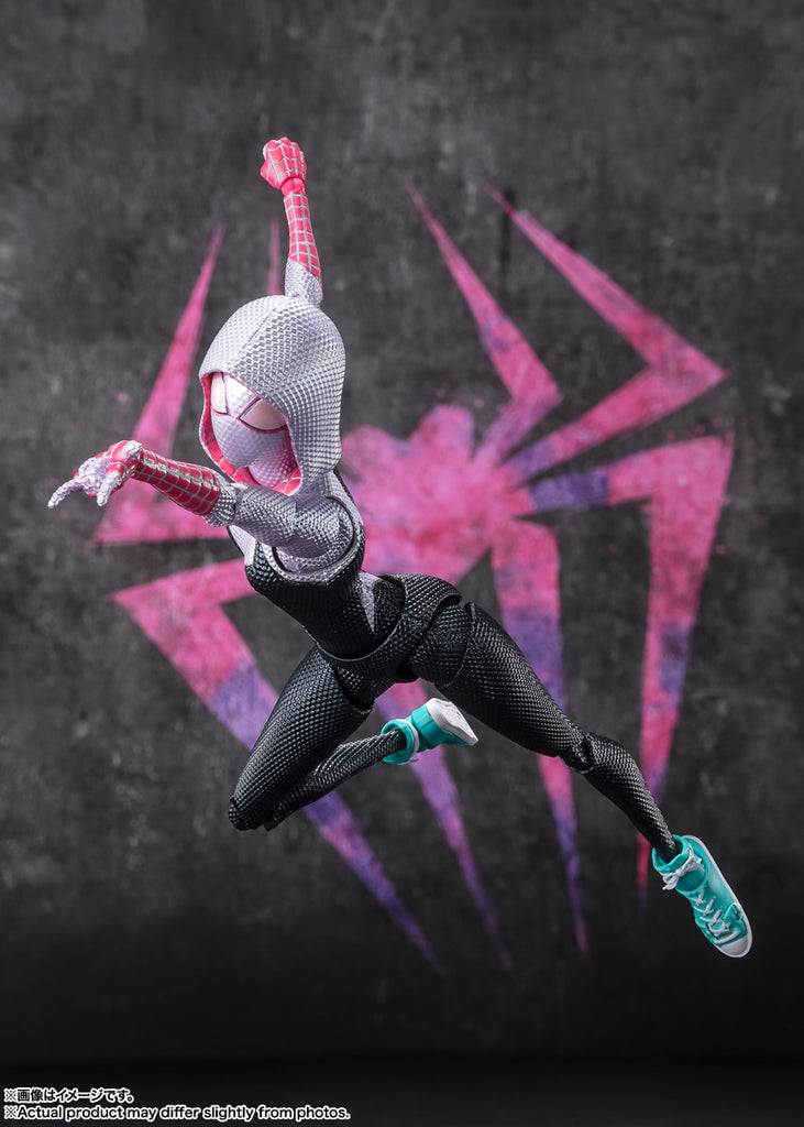 S.H.Figuarts Spider-Gwen (Spider-Man: Across the Spider-Verse) -1610 ROOFTOP VER.-