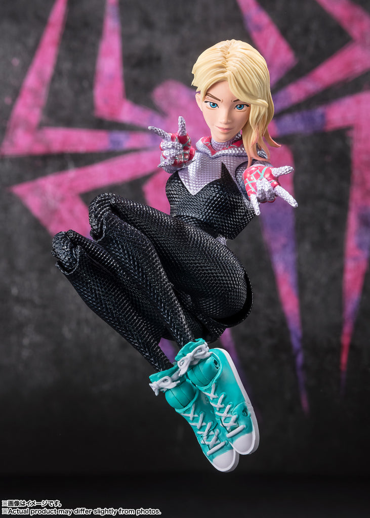 S.H.Figuarts Spider-Gwen (Spider-Man: Across the Spider-Verse) -1610 ROOFTOP VER.-