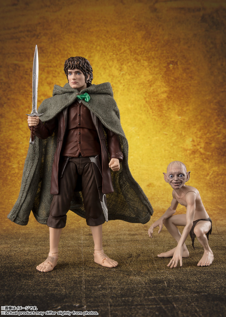 Bandai S.H.Figuarts Frodo Baggins & Gollum (Lord of the Rings) Japan version