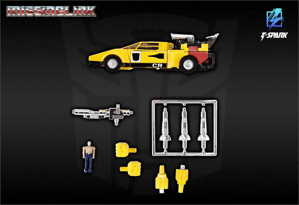 Transformers Missing Link C-05 Sunstreaker Japan version