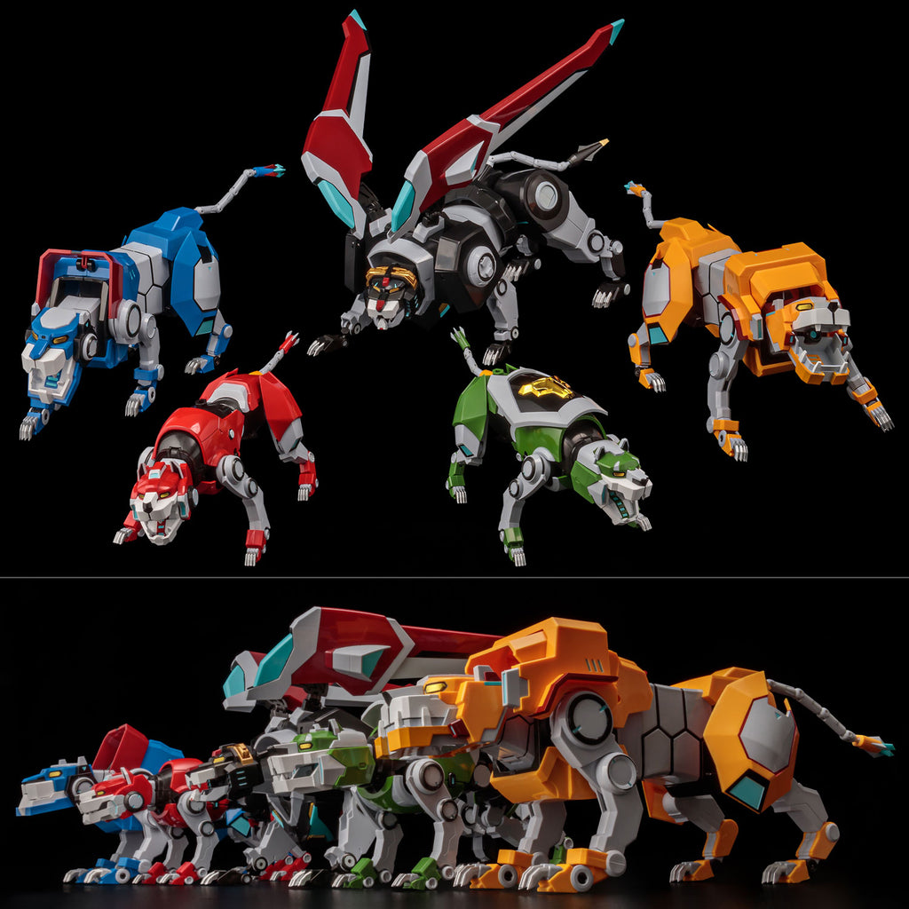 1000Toys RIOBOT Voltron Japan version