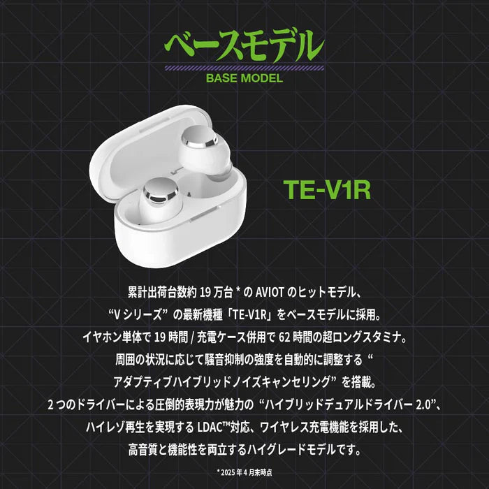 AVIOT x Evangelion Collaboration Earphones Japan version | PREMIUM AVIOT x Evangelion Collaboration Earphones Japan version | PREMIUM