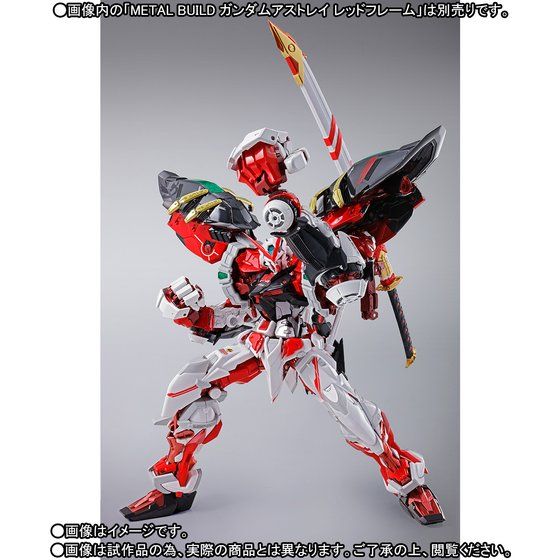 METAL BUILD Gundam Powered Red & 150 Gerbera Straight Power Option set