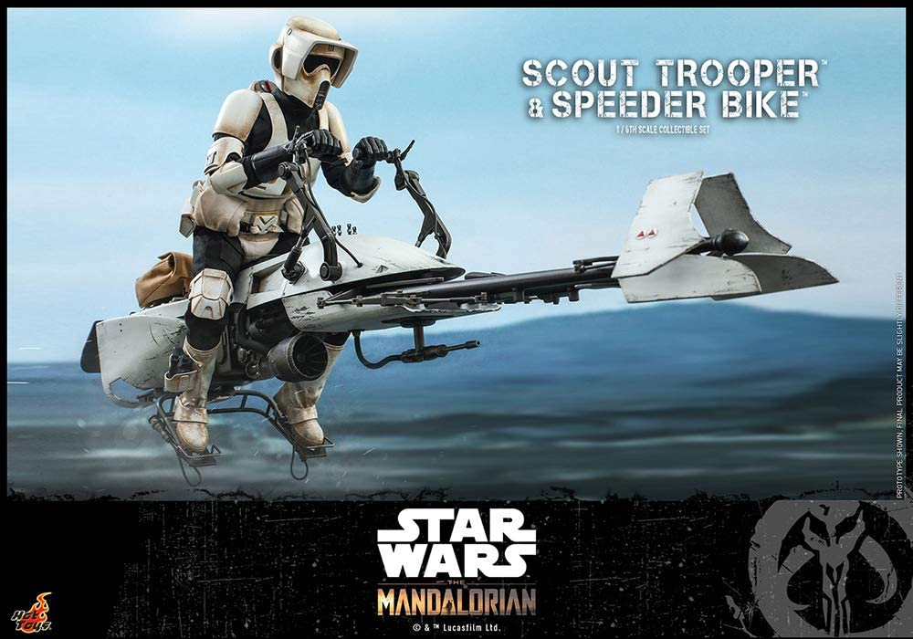 Hot Toys Star Wars Scout Trooper and Speeder Bike Japan version