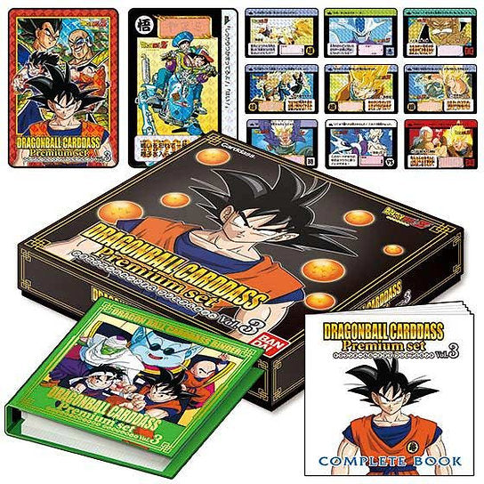 Dragon Ball Carddass Premium set Vol. 2, 3 set Japan version