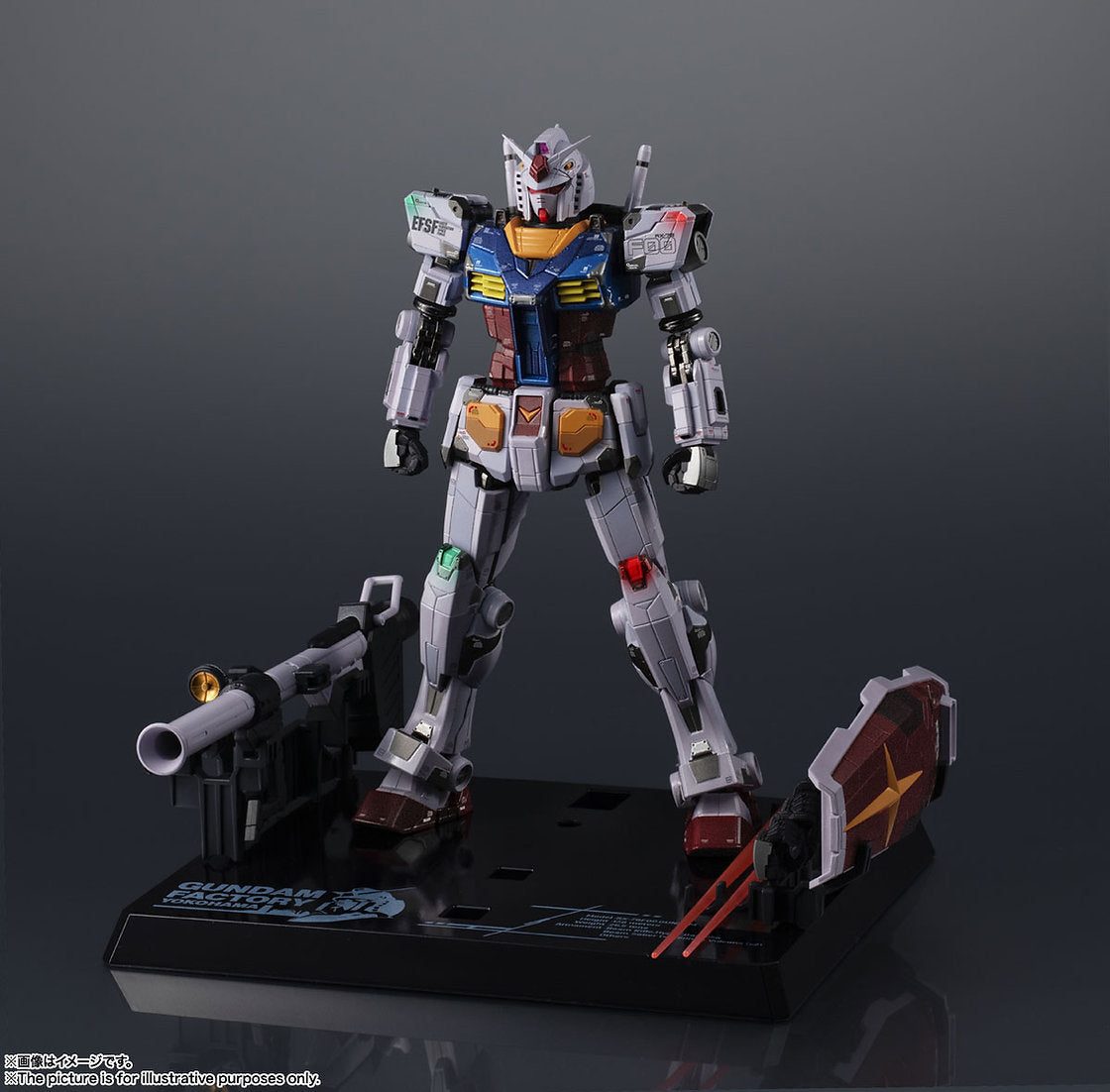 ゲームキャラクター RX-78F00 GUNDAM - Night illuminated ver 超合金×GUNDAM FACTORY YOKOHAMA RX-78F00 GUNDAM ‐Night