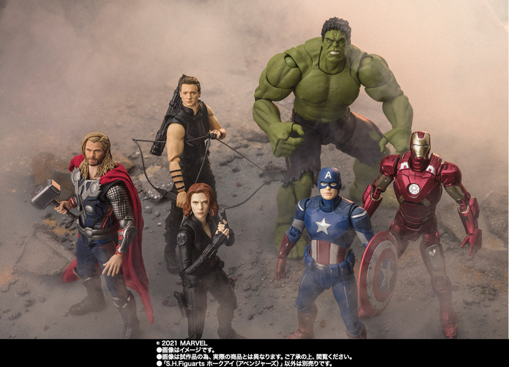 Bandai S.H.Figuarts The Avengers complete set Japan version