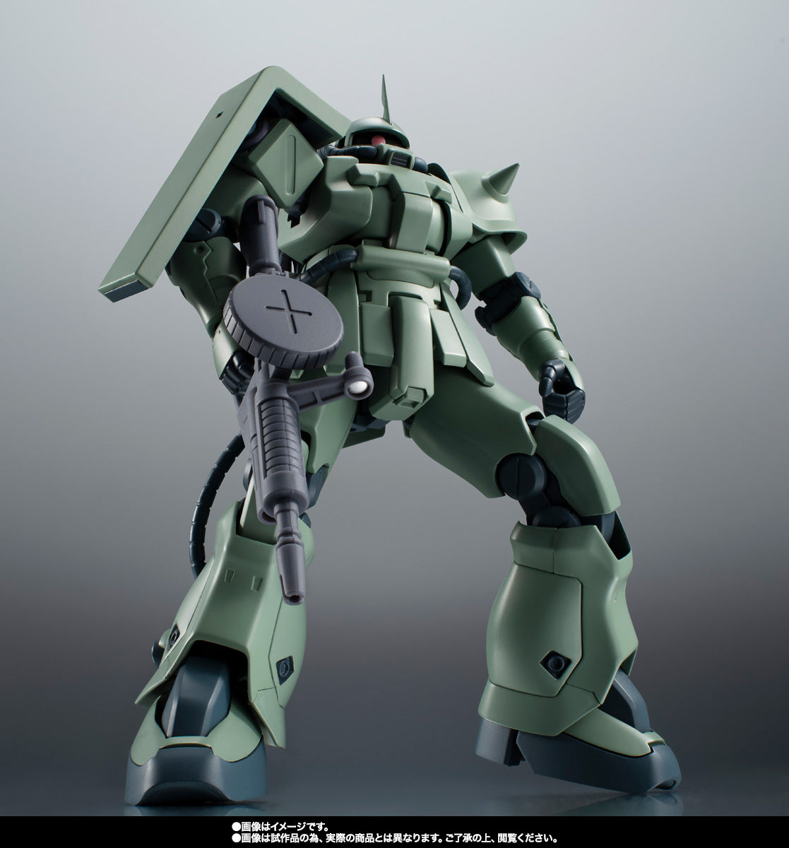 ガンダム　プラモデル　MS-06S ZAKU Ⅱ MARO17ver. THE ROBOT SPIRITS ＜SIDE MS＞ MS-06F-2 Zaku II F2 (Neuen Bitter