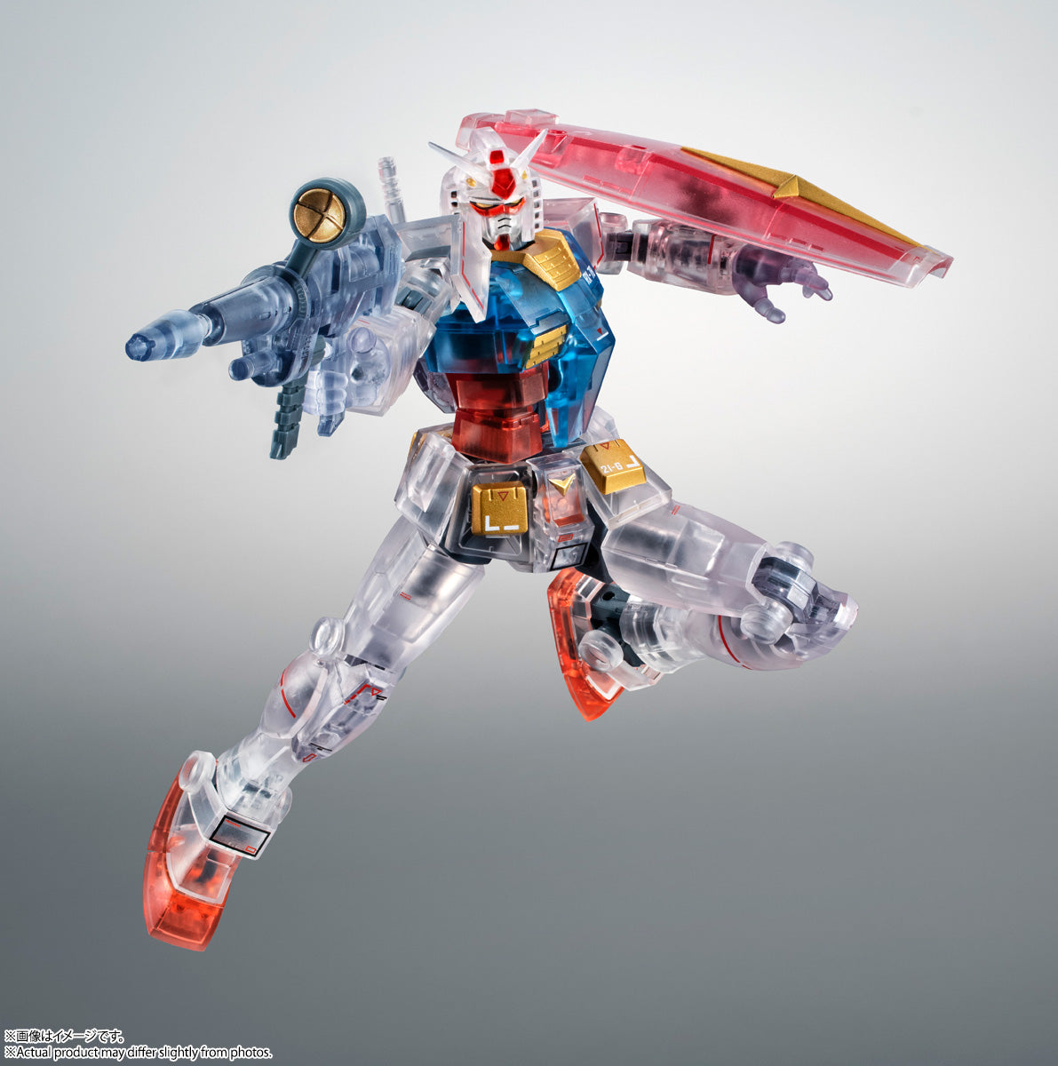 THE ROBOT SPIRITS〈SIDE MS〉RX-78-2 Gundam ver. A.N.I.M.E. ~Clear