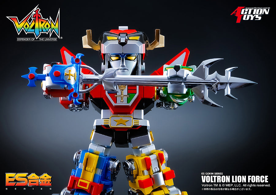 ES Gokin Voltron Lion Force Japan version