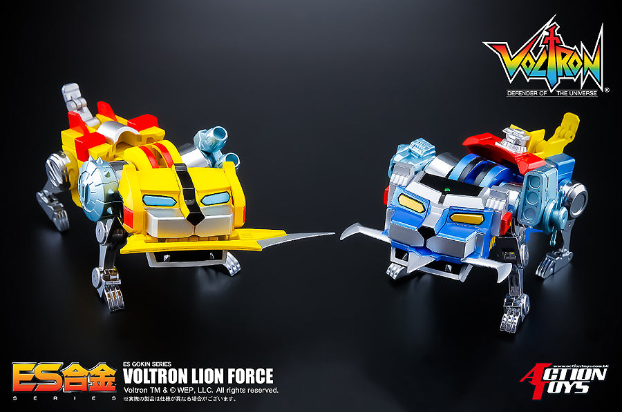 ES Gokin Voltron Lion Force Japan version